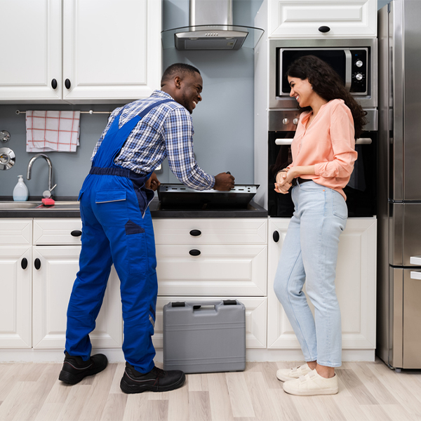 what kind of warranty do you offer on your cooktop repair services in Odenville